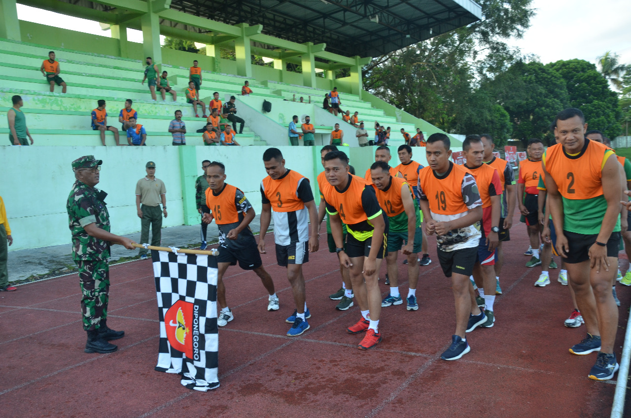 Uji Kemampuan Fisik, Prajurit Korem 073/Makutarama Laksanakan Garjas Periodik
